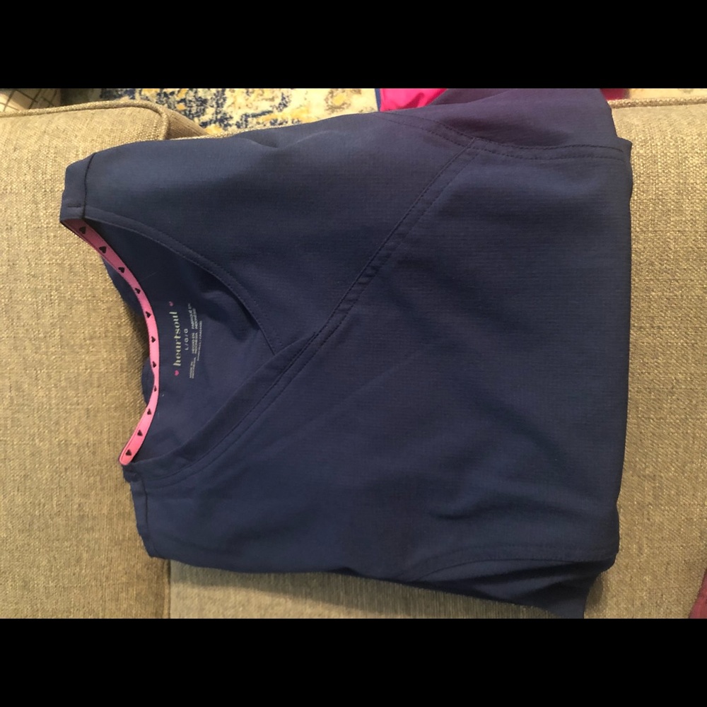 Navy Blue Scrub Set